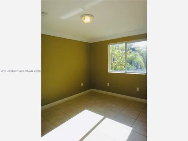 a view of a room with window