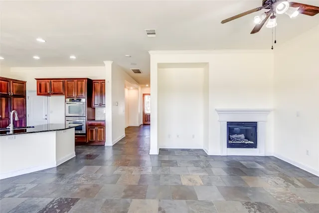 a view of a living room