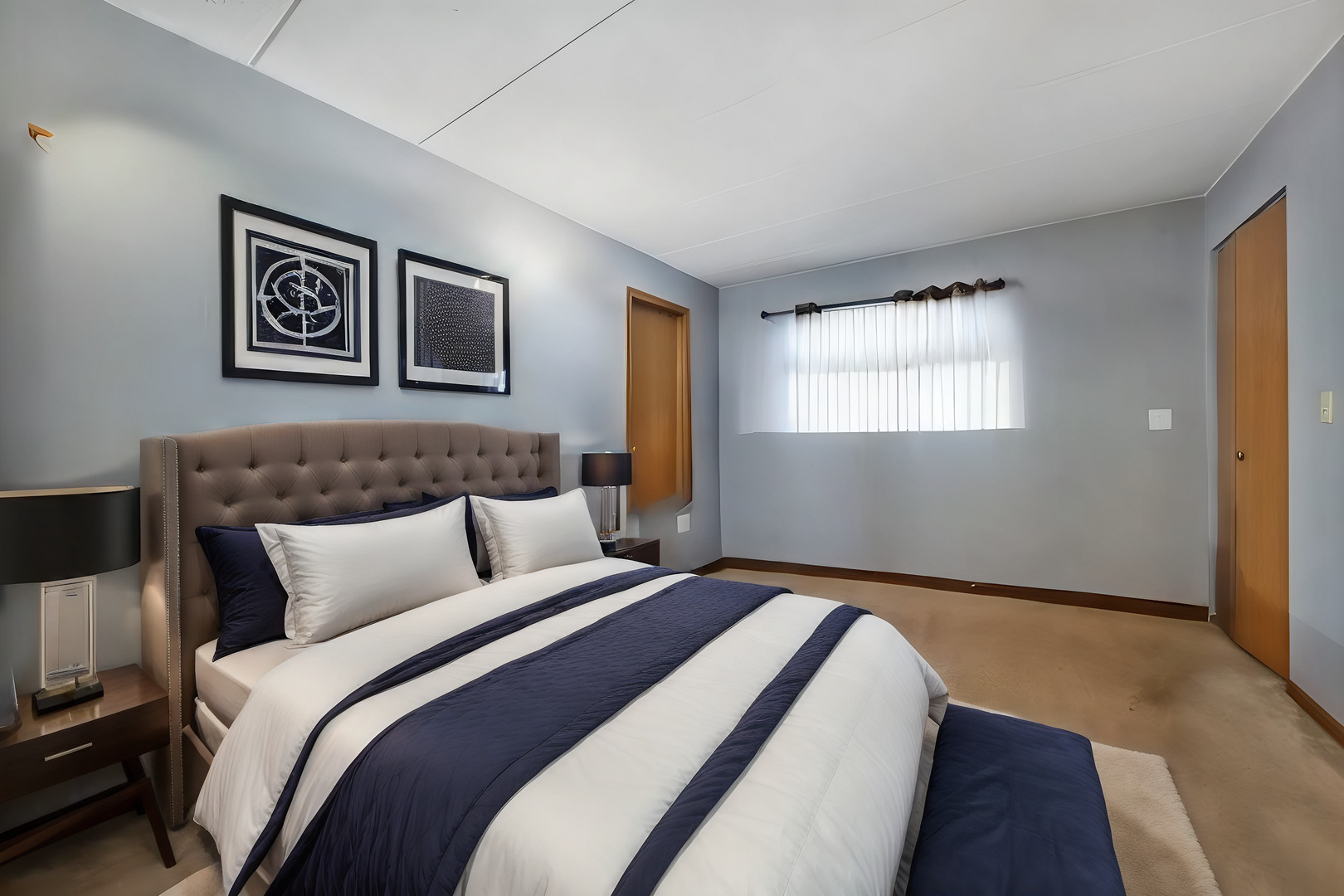 4232 West 77th Street, Unit 206 Chicago, IL 60652 - Photo 12 of 17 a bedroom with bed and a window