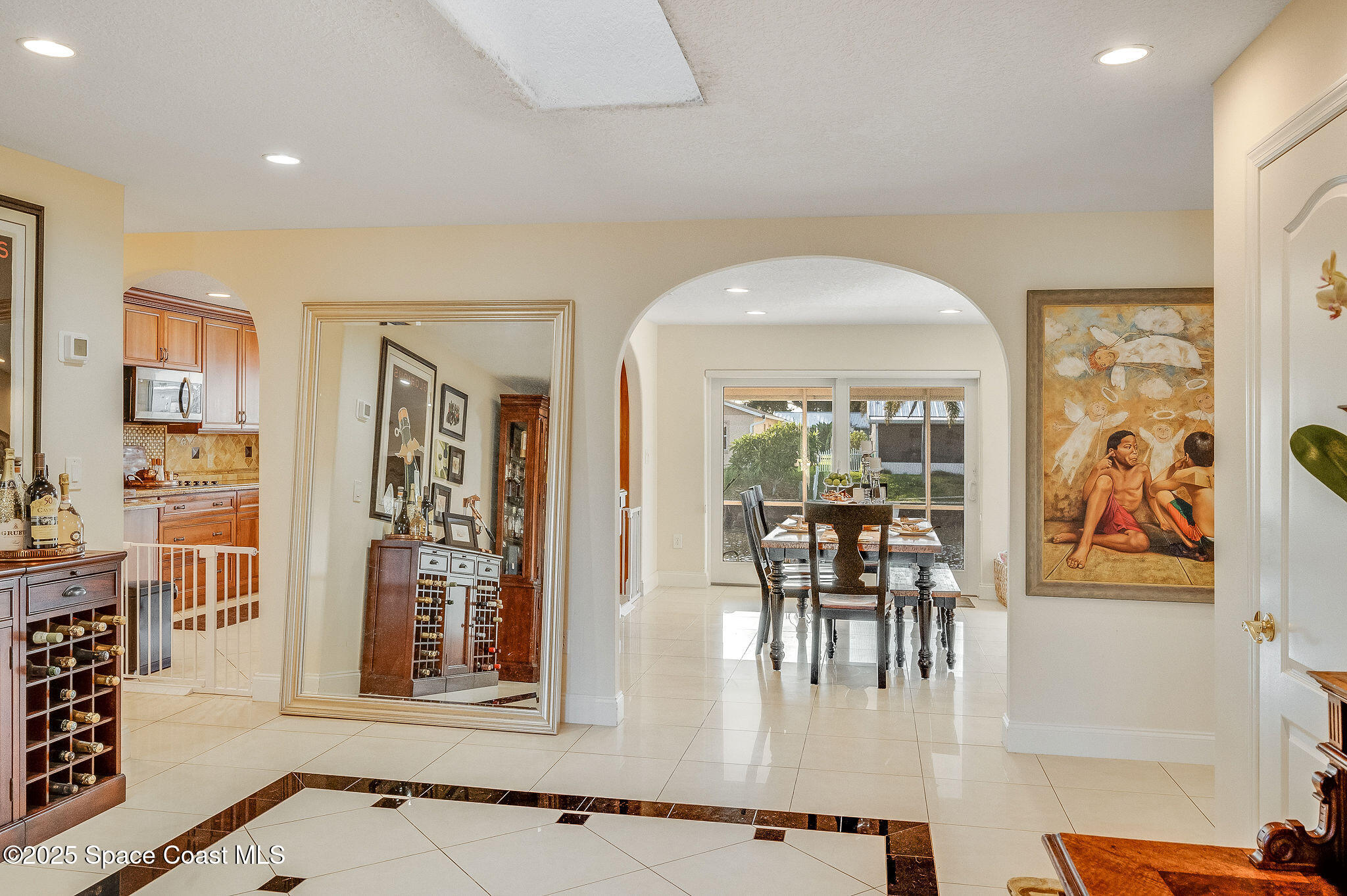 1480 West Riviera Drive Merritt Island, FL 32952 - Photo 6 of 93 a view of a dining room with furniture window and outside view