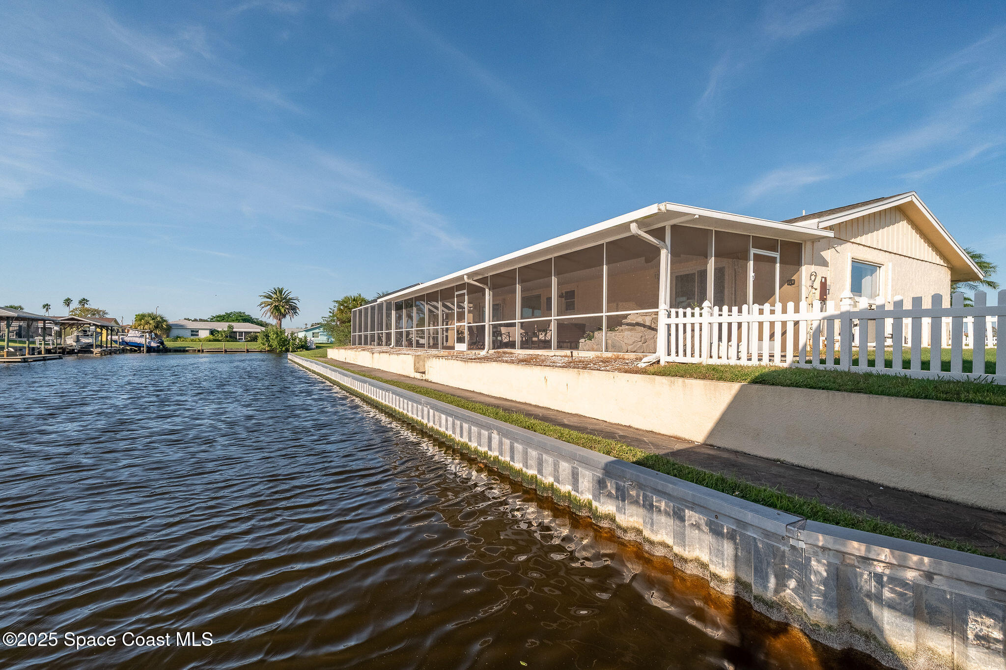 1480 West Riviera Drive Merritt Island, FL 32952 - Photo 66 of 93 a view of a house with a ocean view