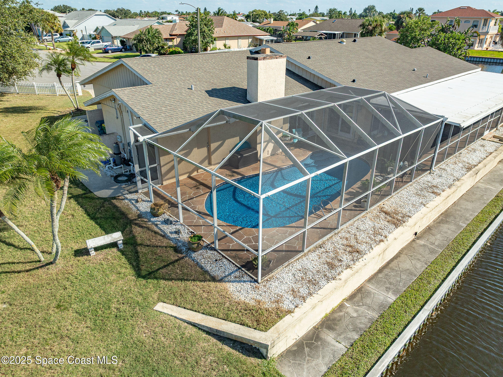 1480 West Riviera Drive Merritt Island, FL 32952 - Photo 77 of 93 Aerial View