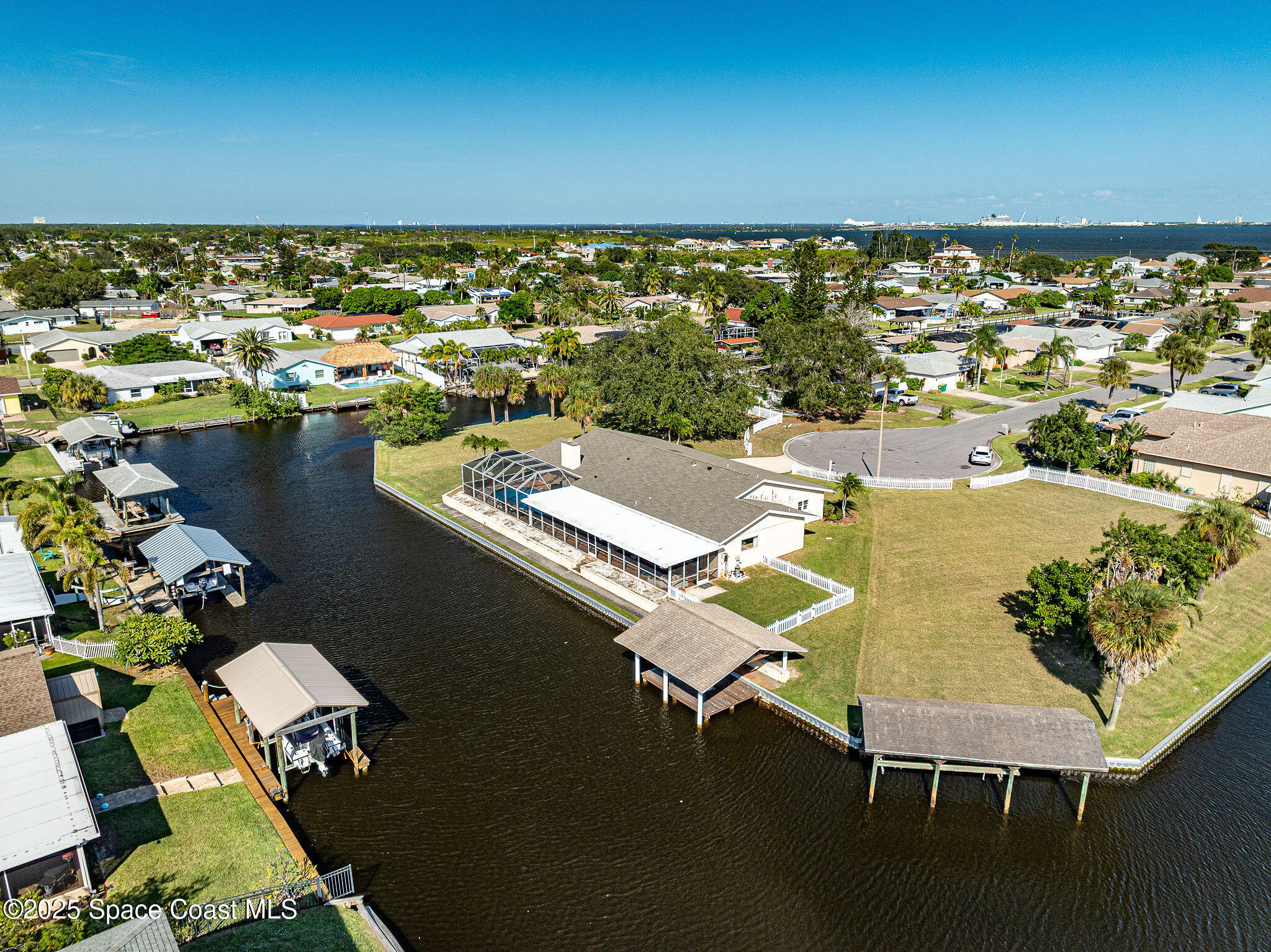1480 West Riviera Drive Merritt Island, FL 32952 - Photo 81 of 93 Aerial View