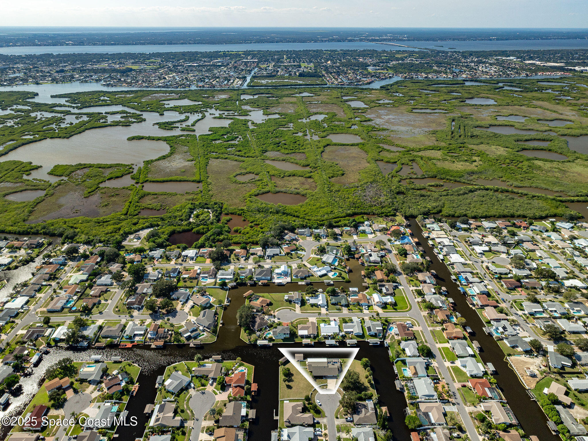 1480 West Riviera Drive Merritt Island, FL 32952 - Photo 85 of 93 Aerial View