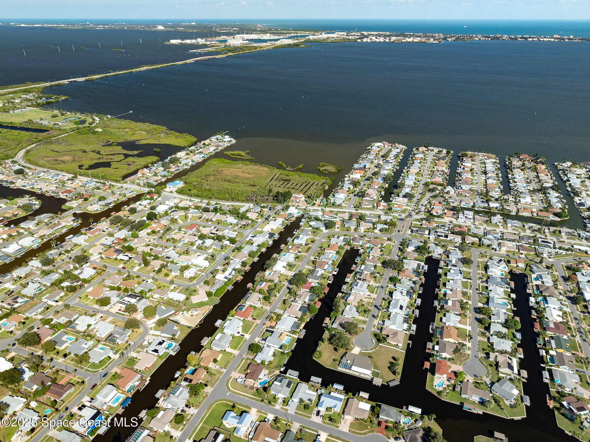 1480 West Riviera Drive Merritt Island, FL 32952 - Photo 88 of 93 Aerial View
