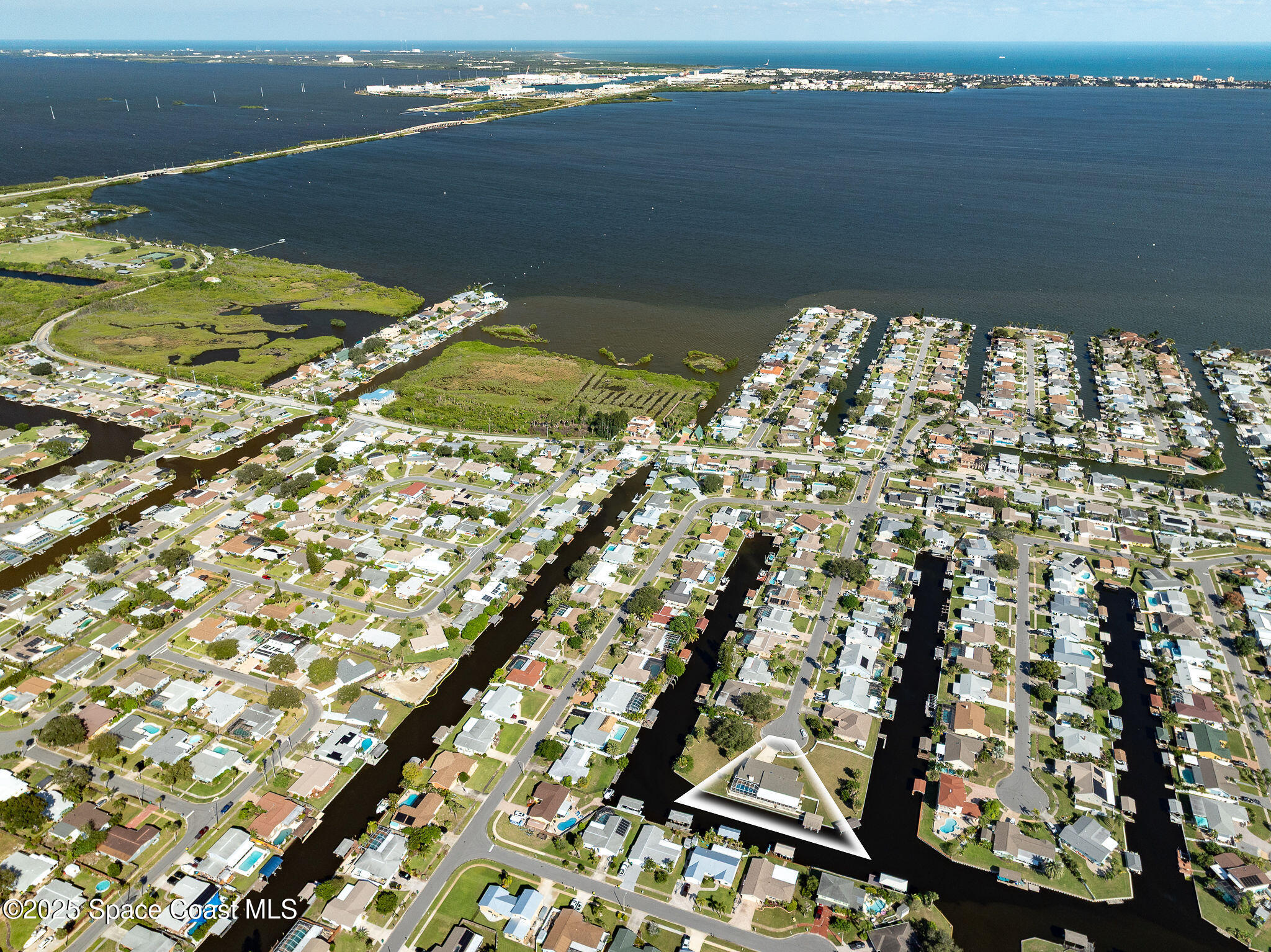 1480 West Riviera Drive Merritt Island, FL 32952 - Photo 89 of 93 Aerial View