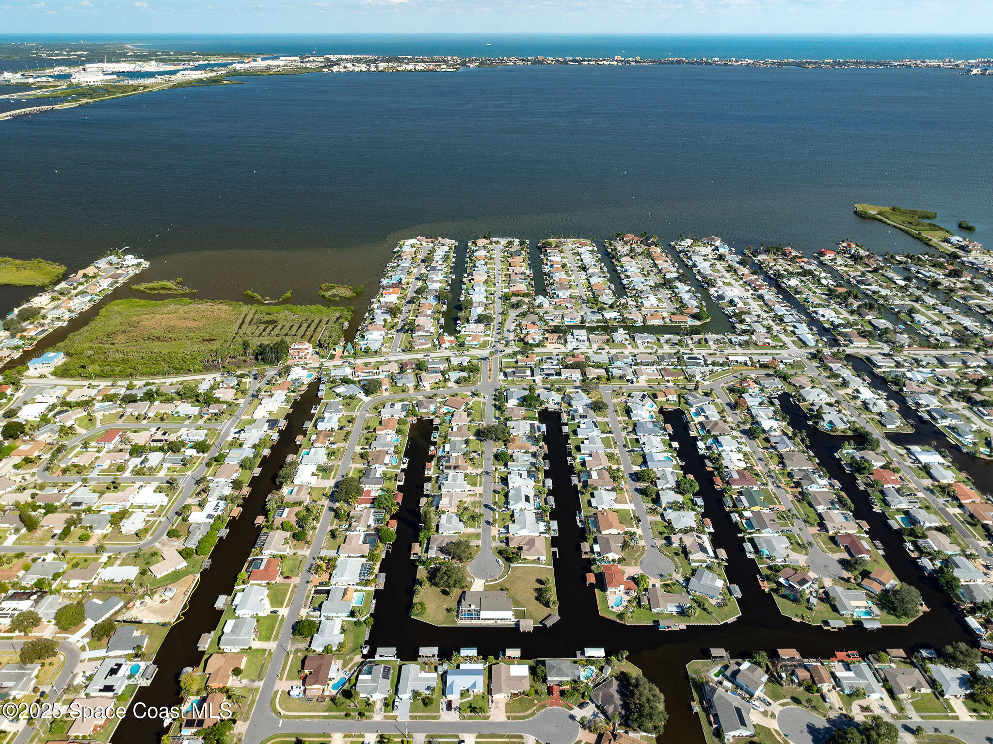 1480 West Riviera Drive Merritt Island, FL 32952 - Photo 90 of 93 Aerial View