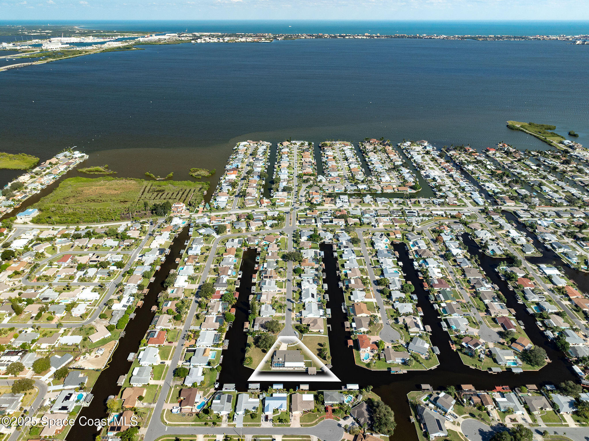 1480 West Riviera Drive Merritt Island, FL 32952 - Photo 91 of 93 Aerial View