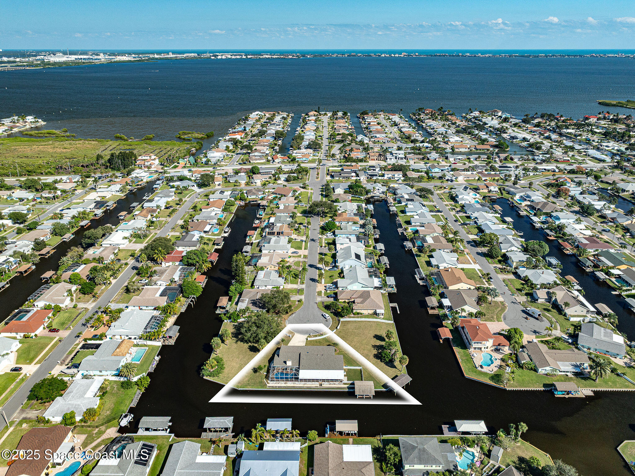 1480 West Riviera Drive Merritt Island, FL 32952 - Photo 93 of 93 Aerial View