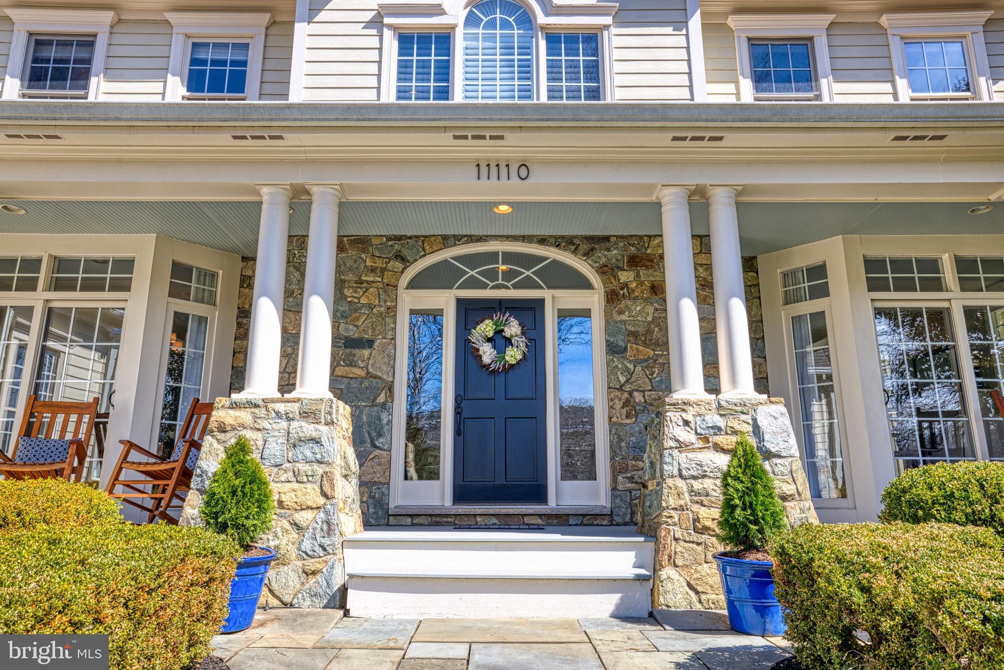 11110 Stuart Mill Road Oakton, VA 22124 - Photo 13 of 71 Stone and HardiePlank exterior