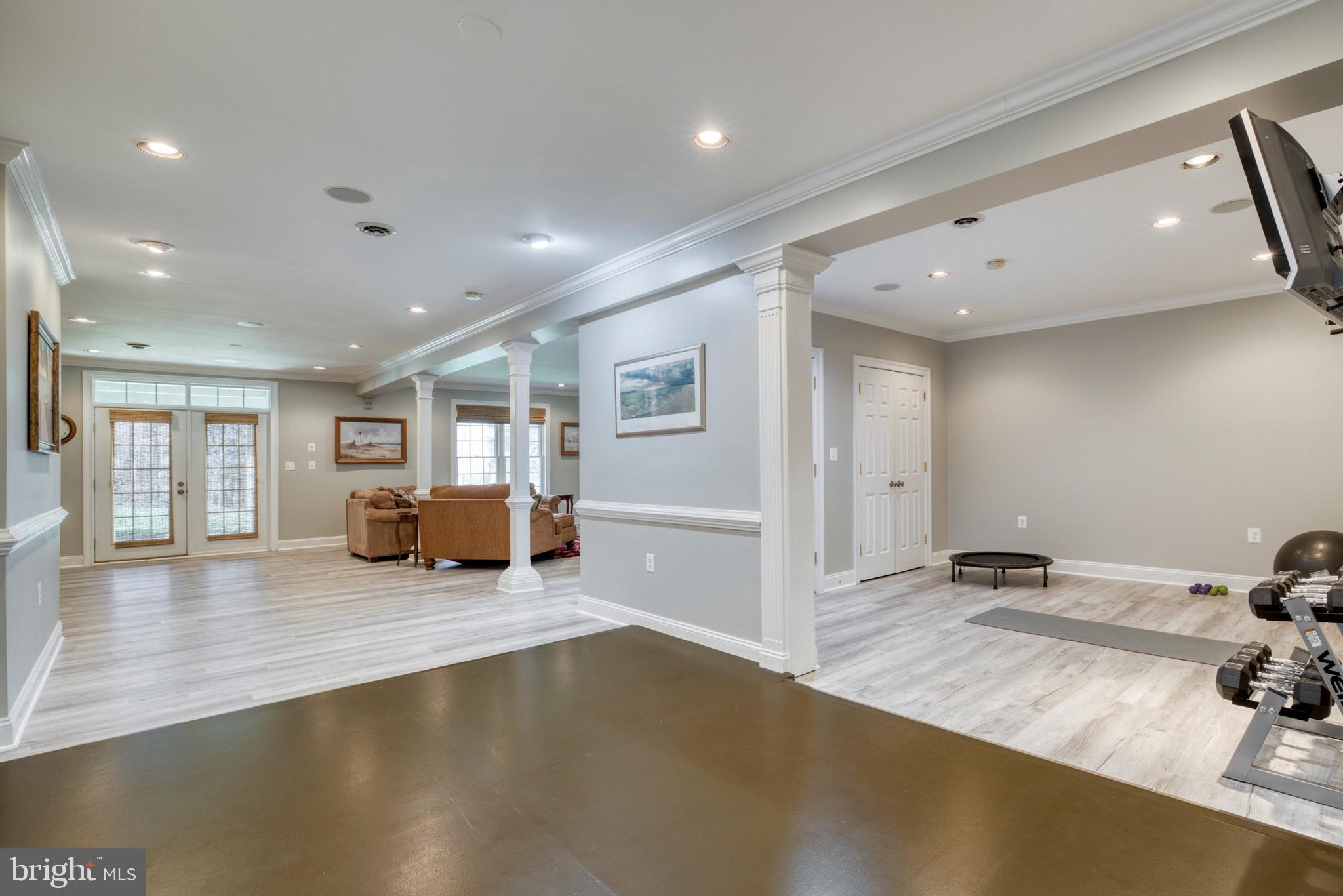 11110 Stuart Mill Road Oakton, VA 22124 - Photo 51 of 71 Exercise room and dance floor.