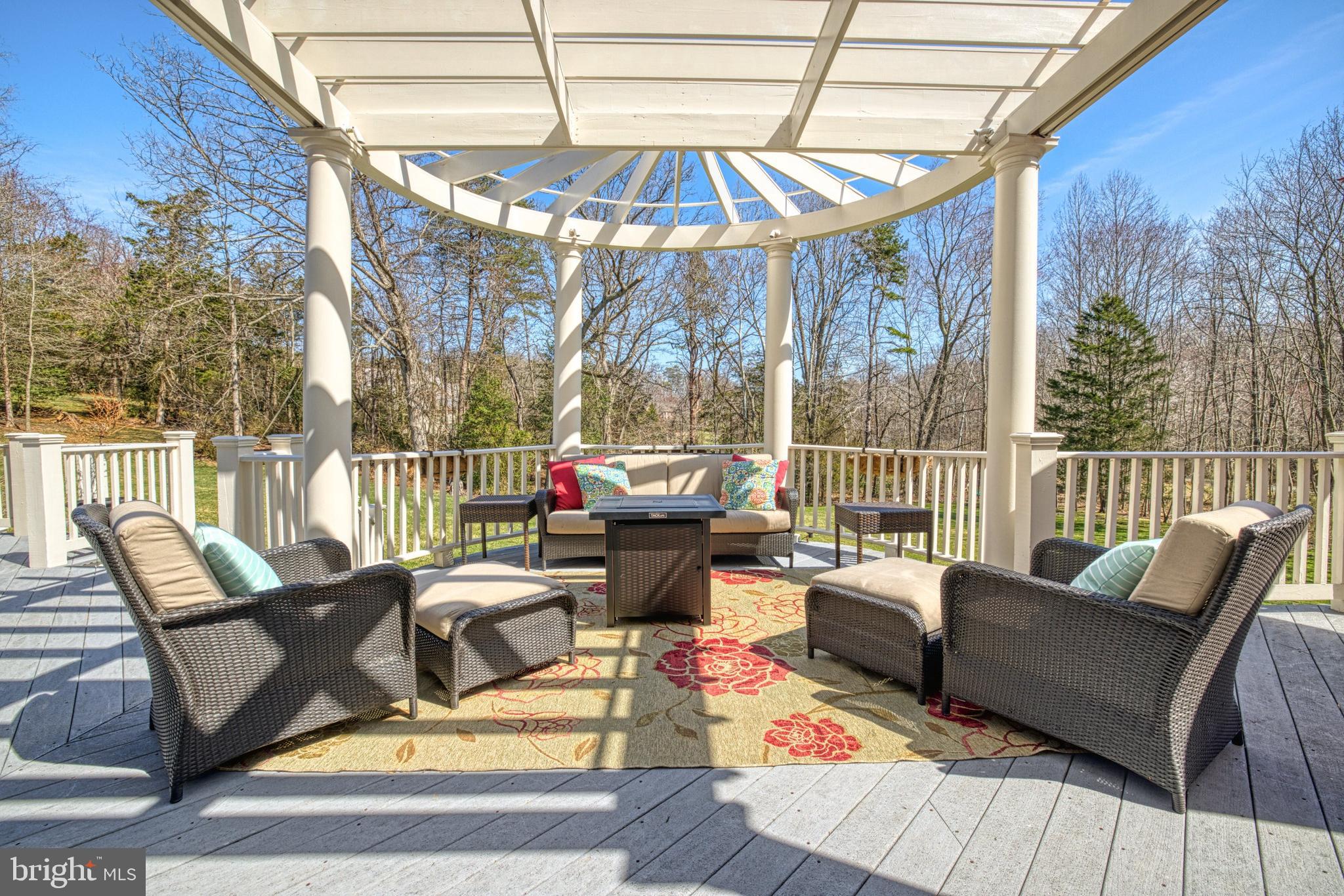 11110 Stuart Mill Road Oakton, VA 22124 - Photo 59 of 71 Stunning pergola on back deck