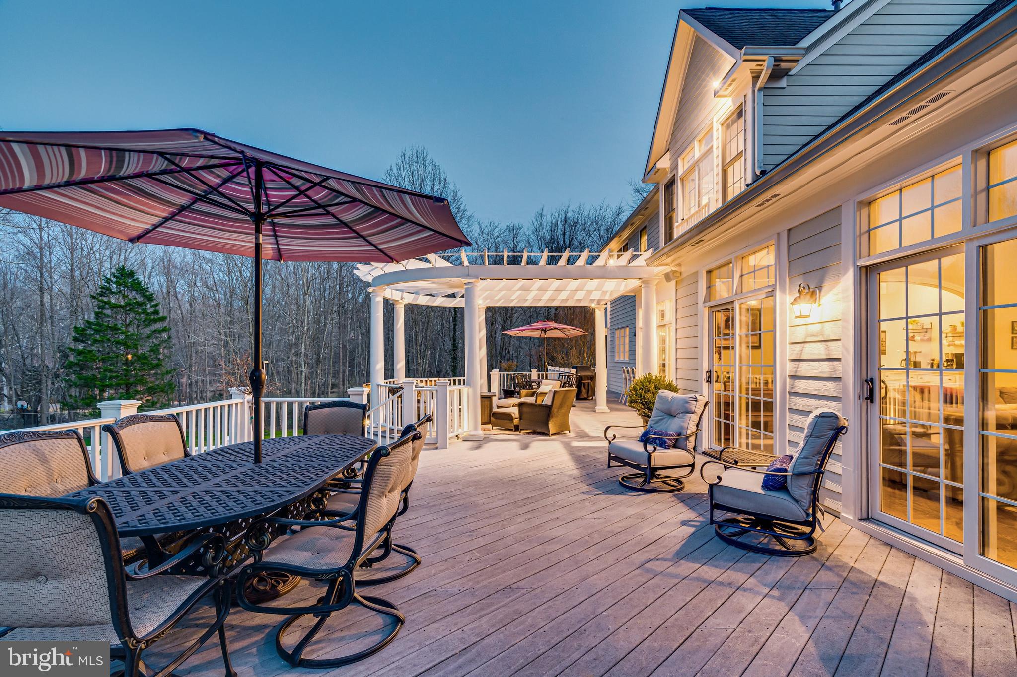 11110 Stuart Mill Road Oakton, VA 22124 - Photo 63 of 71 Huge Trex deck is perfect for entertaining