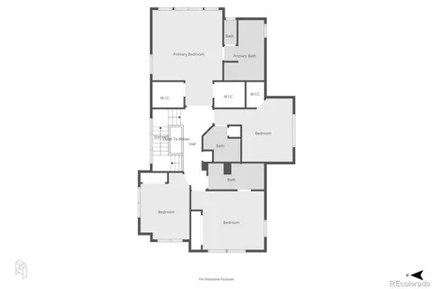 a picture of a floor plan