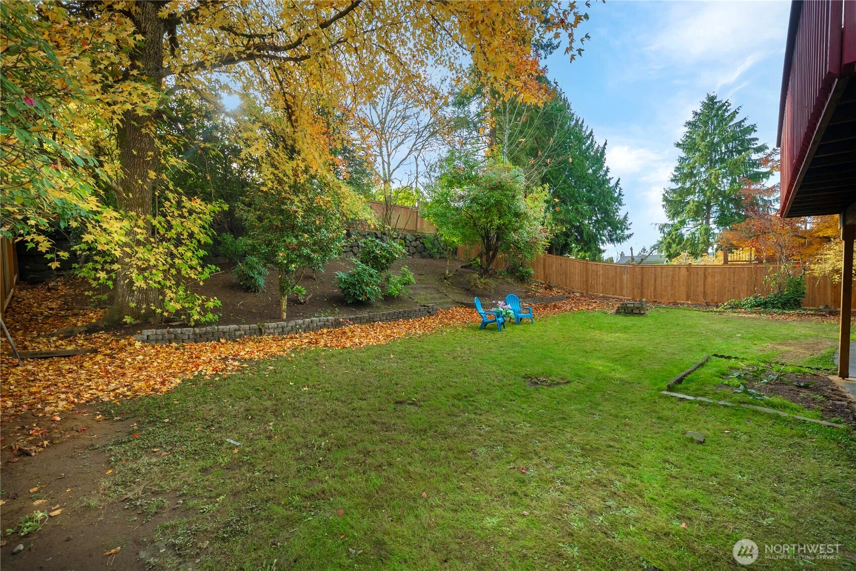 10316 Northeast 202nd Street Bothell, WA 98011 - Photo 38 of 40 a view of yard with swimming pool and green space