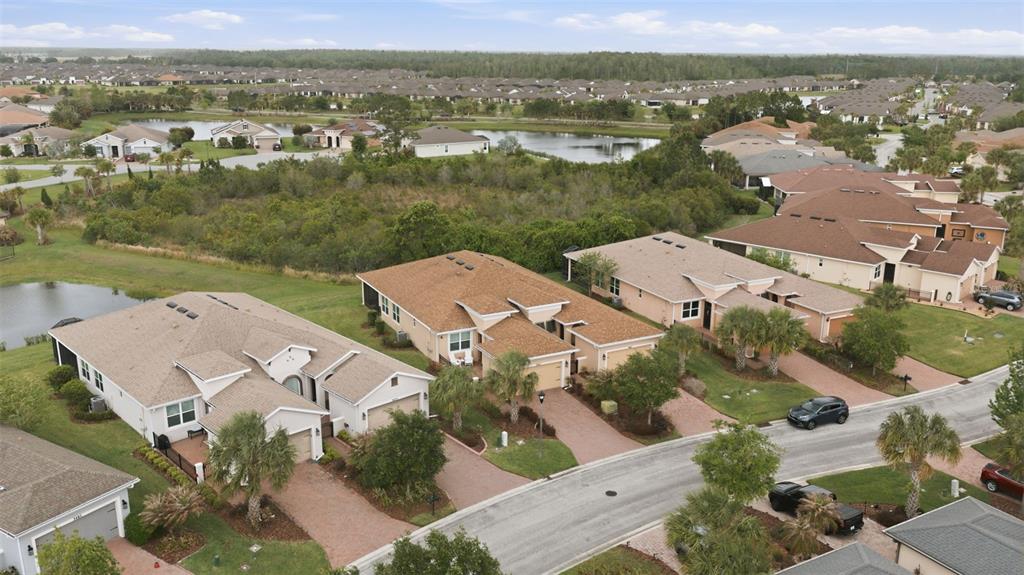 3461 Fallbrook Drive Kissimmee, FL 34759 - Photo 26 of 43 an aerial view of residential houses with outdoor space and river