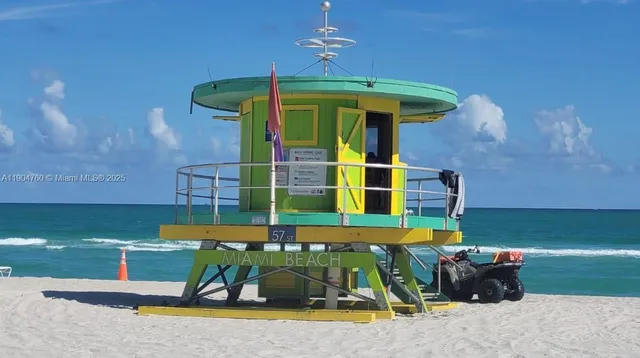 a view of a table and chairs in patio
