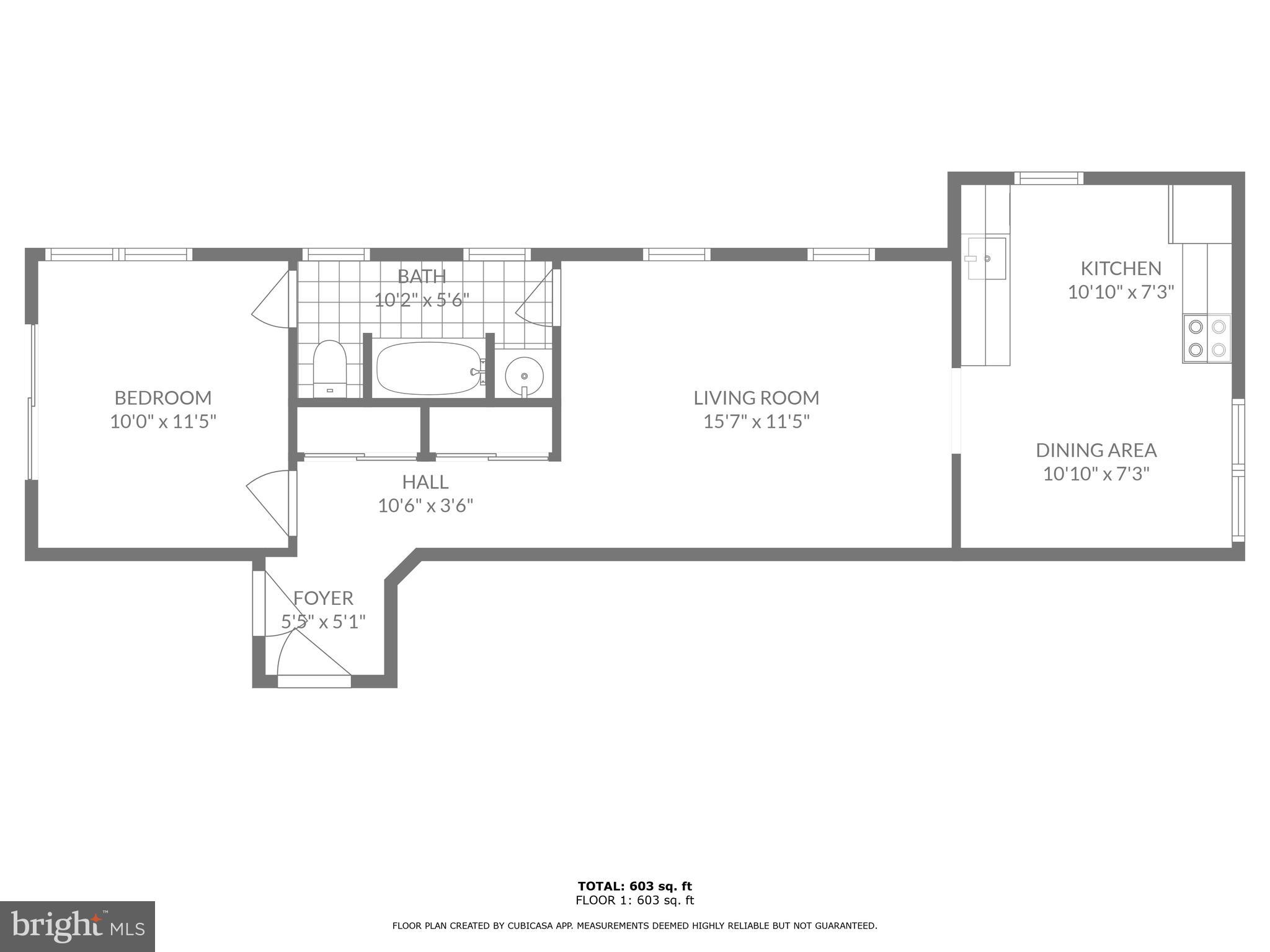 55 M Street Northwest, Unit 406 Washington, DC 20001 - Photo 23 of 23 a picture of a black and white wall