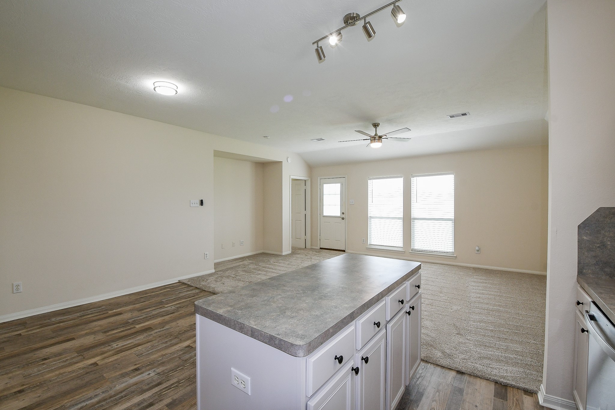 9203 Windy Spring Court Houston, TX 77089 - Photo 12 of 33 a view of kitchen and empty room