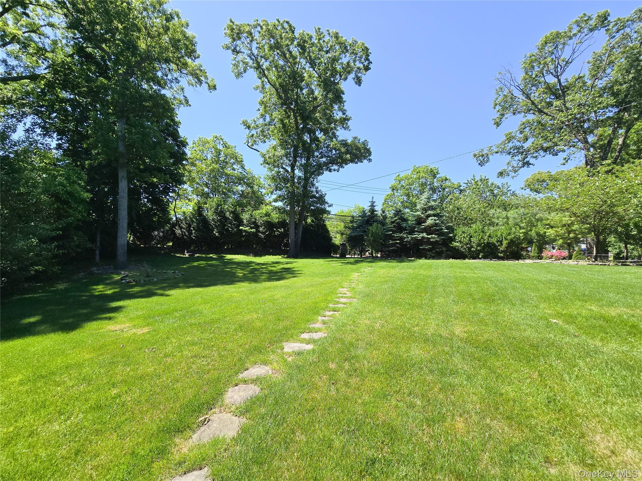249 Cold Spring Road Syosset, NY 11791 - Photo 23 of 28 a view of green field with trees in the background
