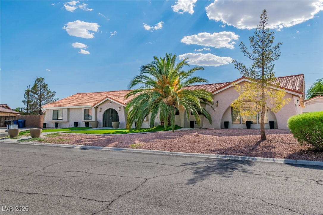 465 East Robindale Road Las Vegas, NV 89123 - Photo 30 of 32 Mediterranean / spanish-style home with stucco sid