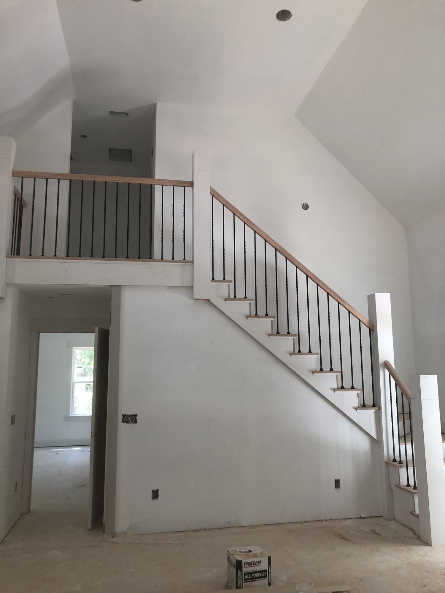 155 Hardee Branch Road West End, NC 27376 - Photo 4 of 25 The finishing touch will be the shiplap wall siding on the area below the stairs. coming soon!