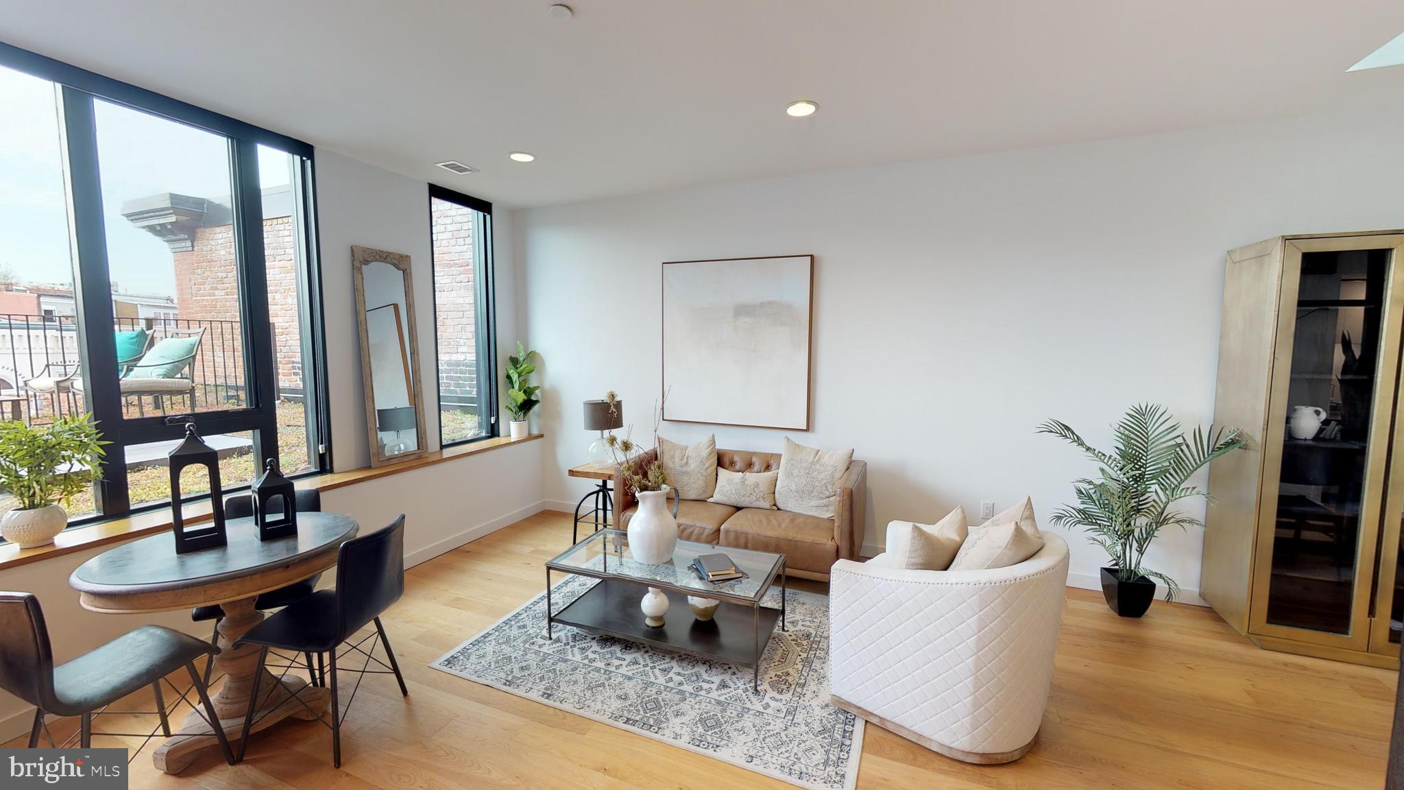 57 N Street Northwest, Unit PH408 Washington, DC 20001 - Photo 5 of 19 Living/ Dining Combo