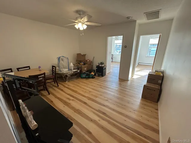 a room with gym equipment