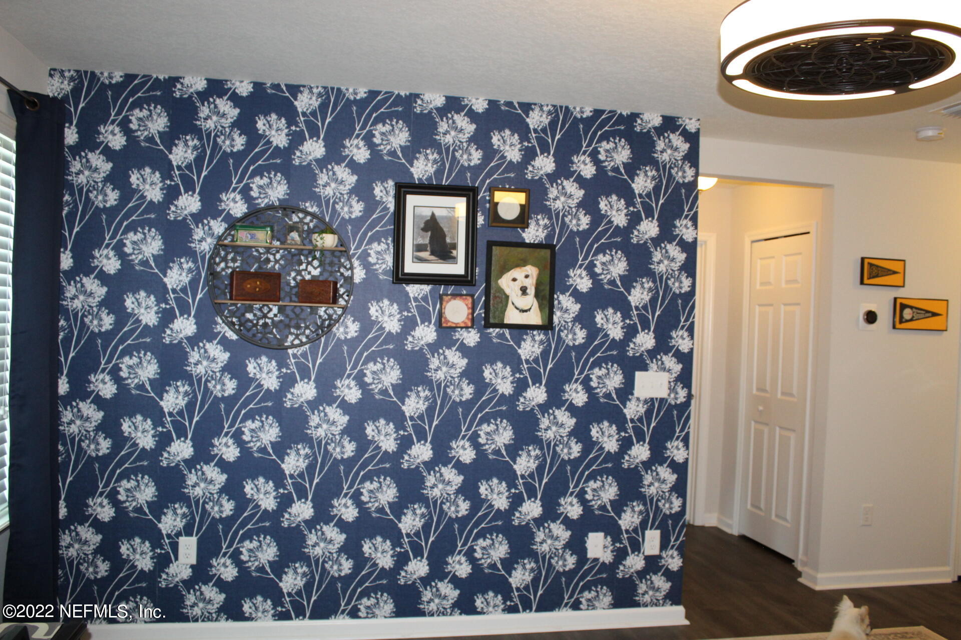 552 Richmond Drive St. Johns, FL 32259 - Photo 34 of 50 a bathroom with a toilet and a shower curtain