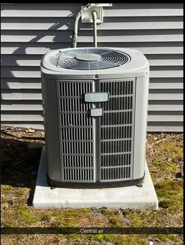 a view of a fireplace