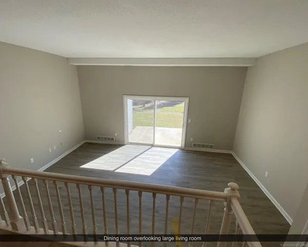 a view of wooden floor