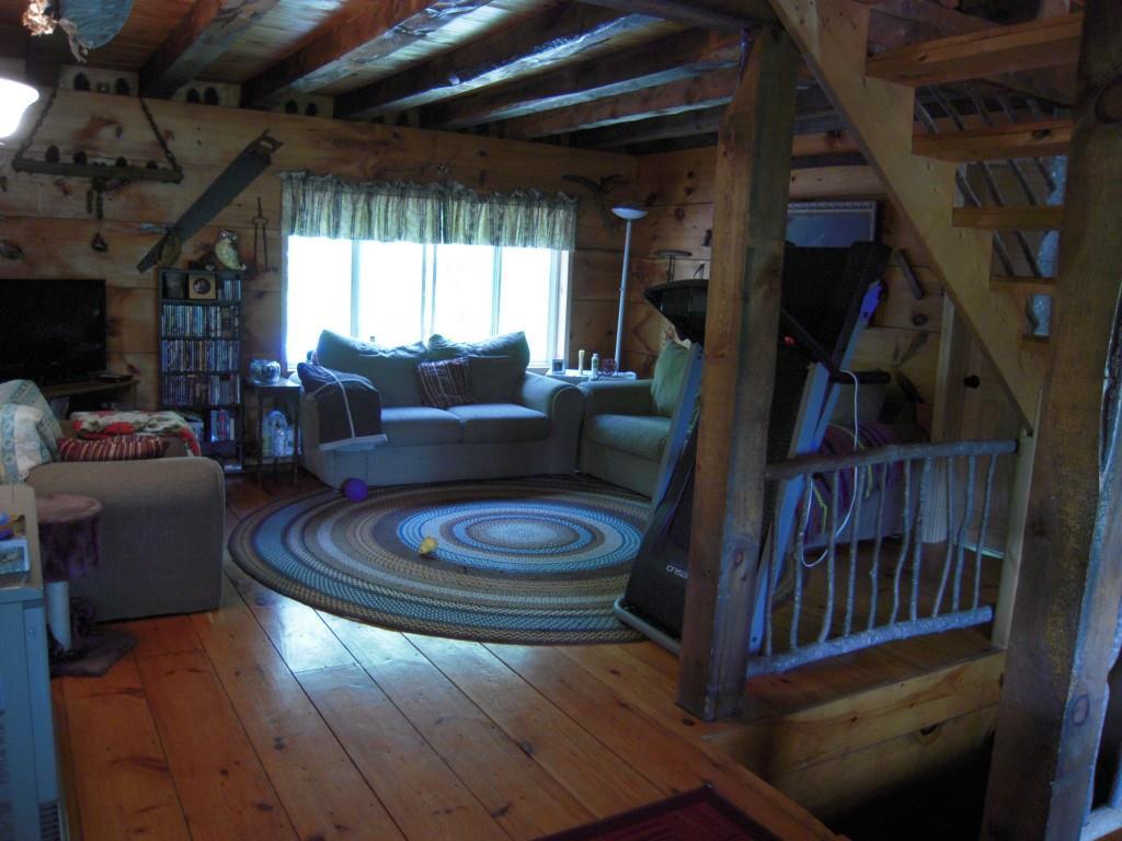 290 Stone Road West Newfield, ME 04095 - Photo 3 of 30 Your living room, look at those post...