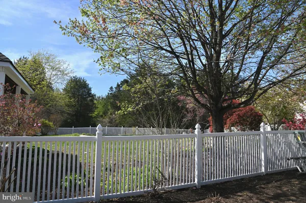 a view of a gate with a street