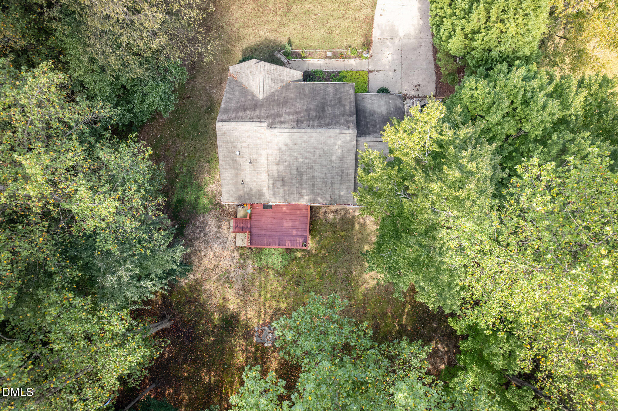 687 West Watson Road Benson, NC 27504 - Photo 22 of 25 an aerial view of a house with a yard