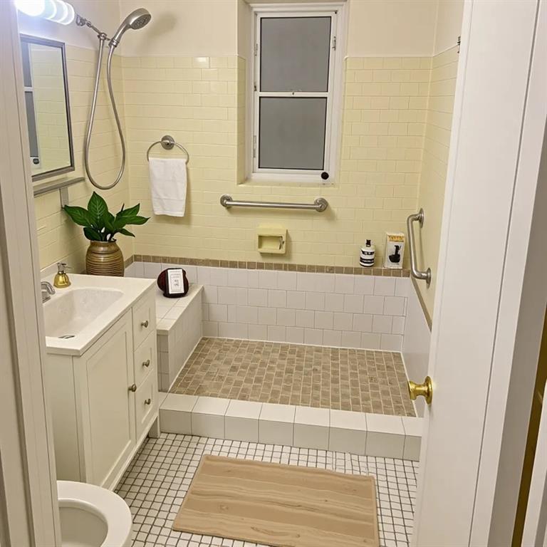 12225 Northwest 17th Avenue North Miami, FL 33167 - Photo 19 of 19 a bathroom with a sink a toilet and a mirror