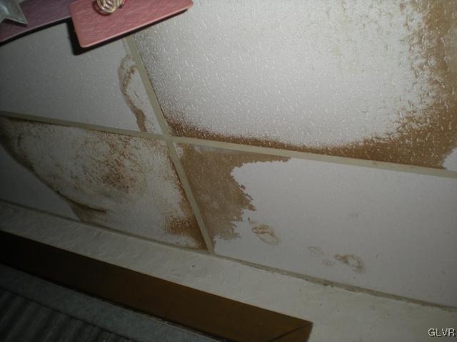 7493 Lazor Road Macungie, PA 18062 - Photo 11 of 13 Living Room Ceiling Damage