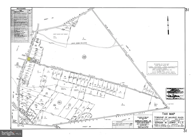 view of a black and white photo