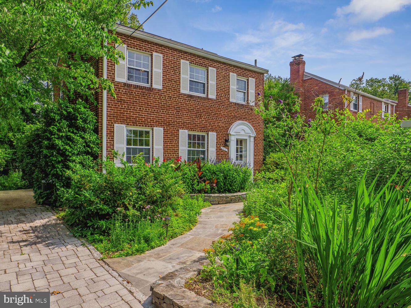 2611 Arvin Street Silver Spring, MD 20902 - Photo 2 of 42 Front Exterior w/ Gorgeous Stone Walkway & Garden