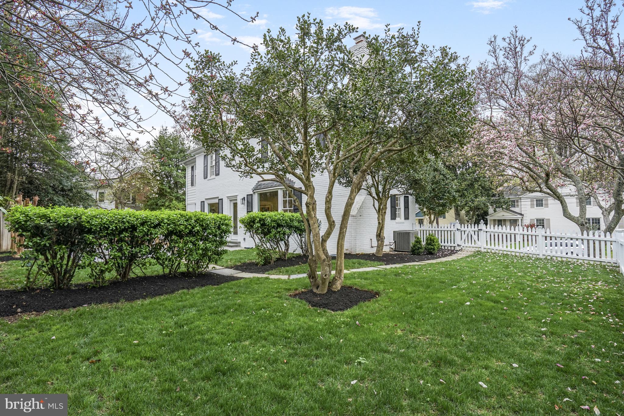4603 Tournay Road Bethesda, MD 20816 - Photo 25 of 26 Gorgeous corner lot fenced with mature plantings