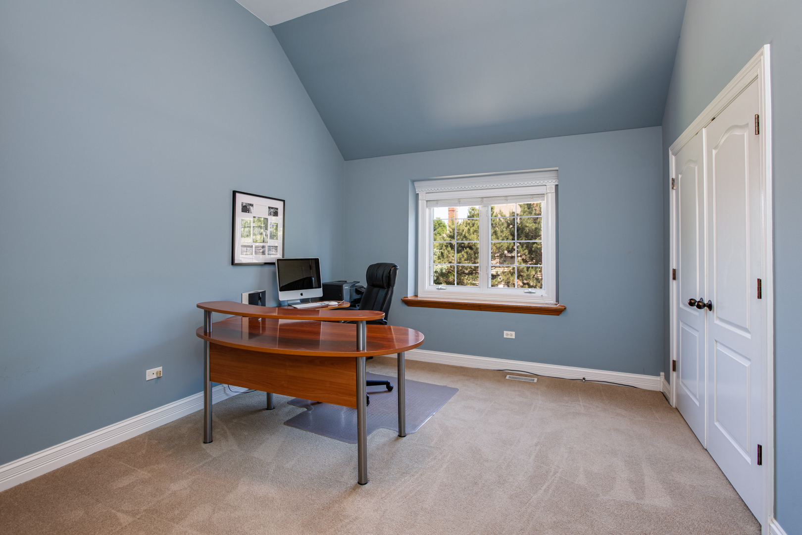 3976 Bluejay Lane Naperville, IL 60564 - Photo 24 of 34 a view of a workspace with furniture and a window