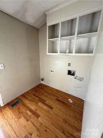 a view of a room with cabinet