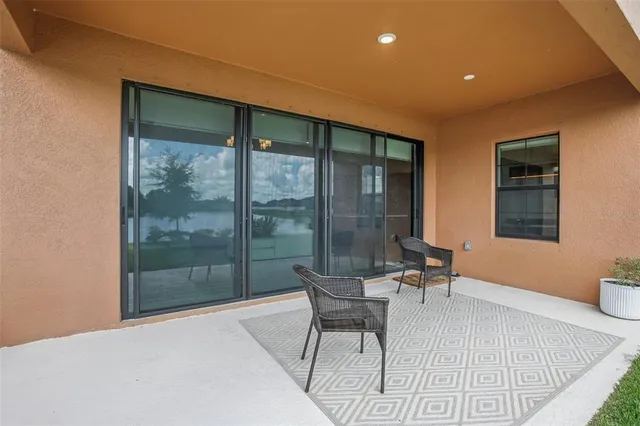 a view of city and ocean