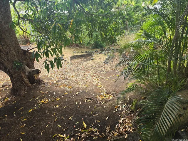 a view of an empty room with a fireplace