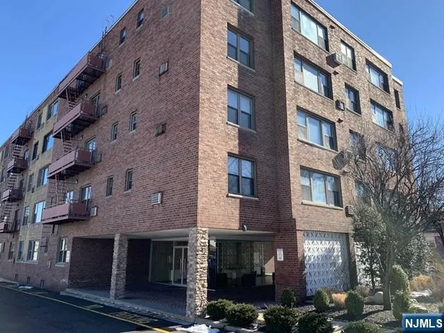 a front view of a building