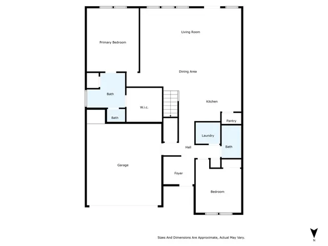 a picture of a floor plan
