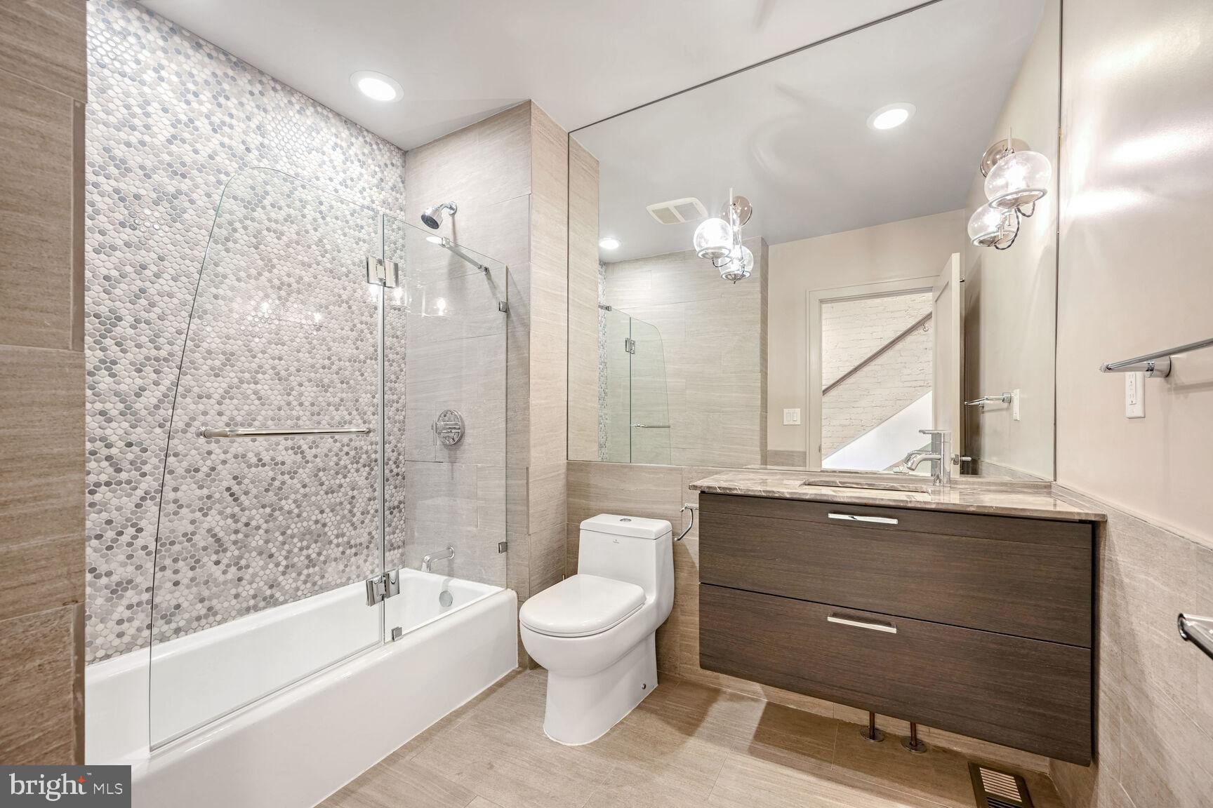 829 4th Street Northeast Washington, DC 20002 - Photo 14 of 28 Bedroom 2 & Hall Bathroom