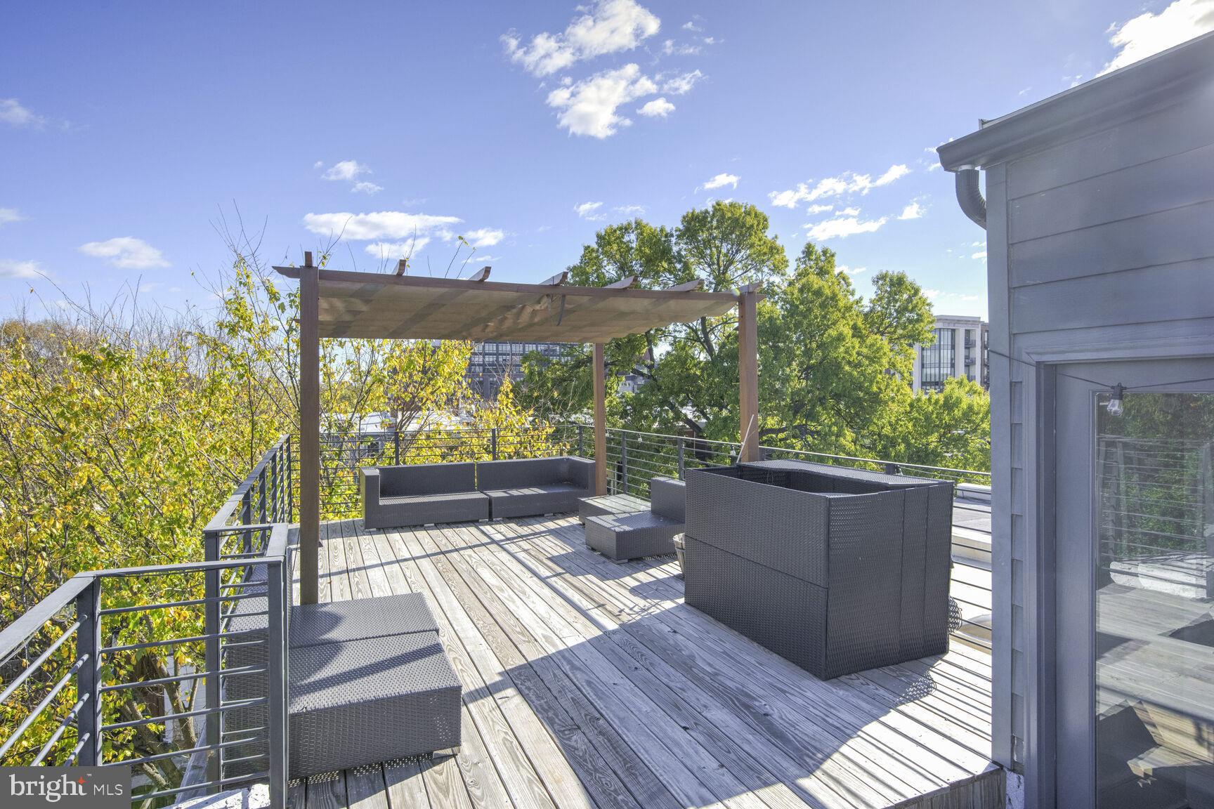 829 4th Street Northeast Washington, DC 20002 - Photo 22 of 28 Roof Deck