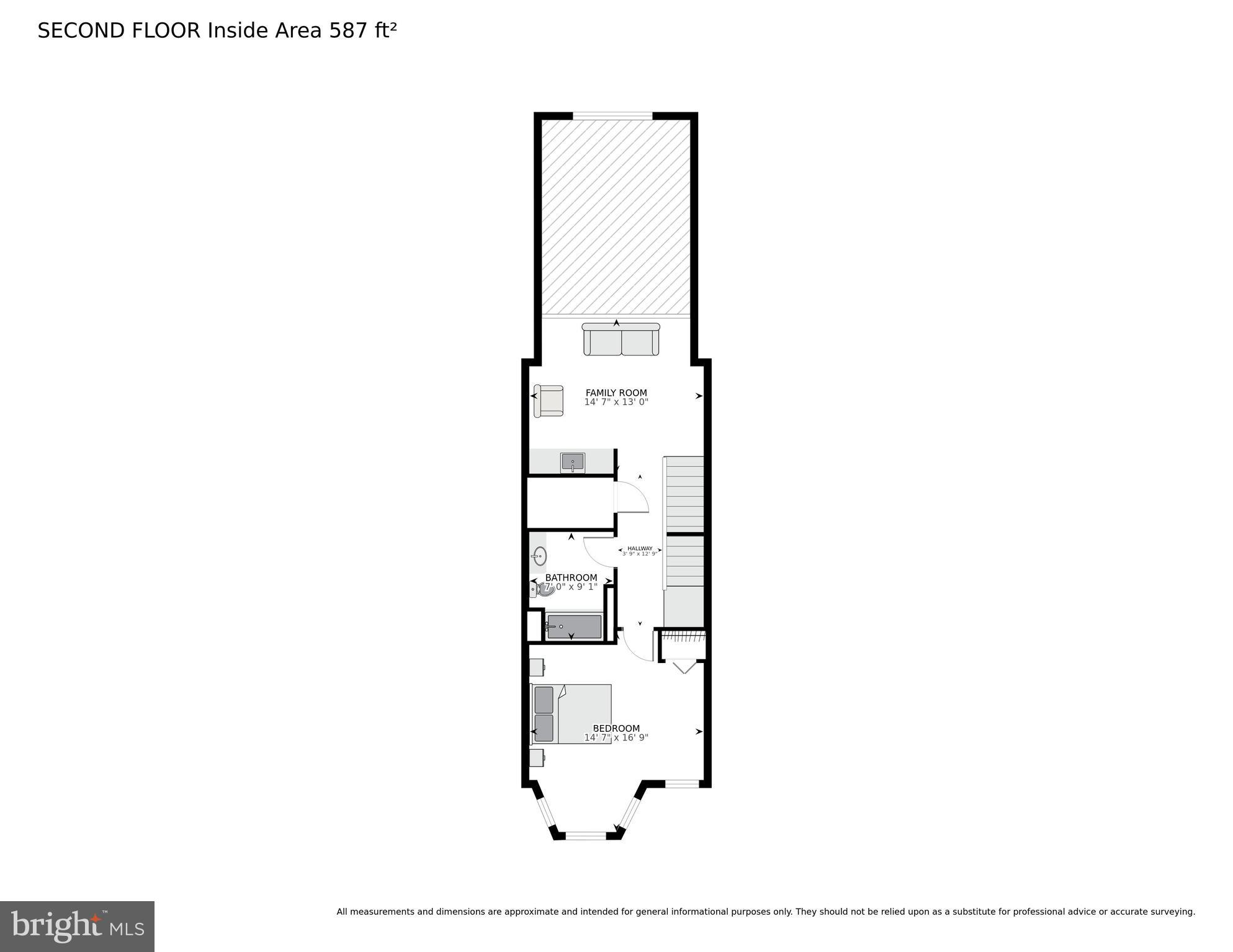 829 4th Street Northeast Washington, DC 20002 - Photo 26 of 28 Level Two Floor Plan