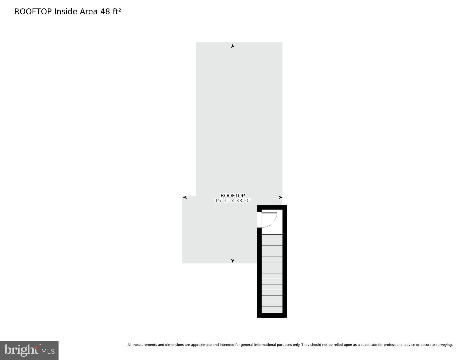 829 4th Street Northeast Washington, DC 20002 - Photo 28 of 28 Roof Top Floor Plan
