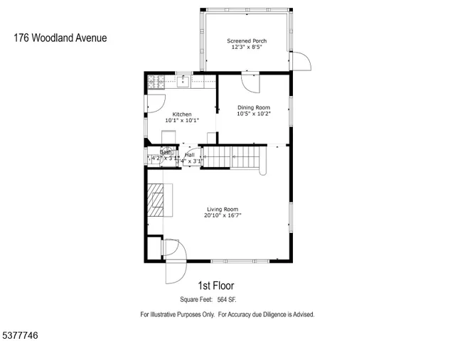 $575,000 | 176 Woodland Avenue, Verona, NJ 07044